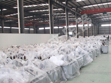 非晶合金變壓器生產現場