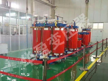 非晶合金干式變壓器生產現場