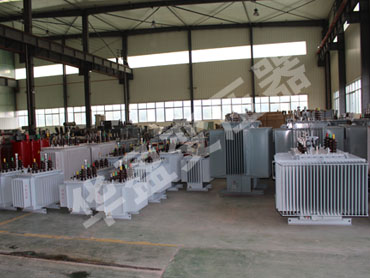 非晶合金變壓器生產現場