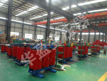 非晶合金干式變壓器生產現場